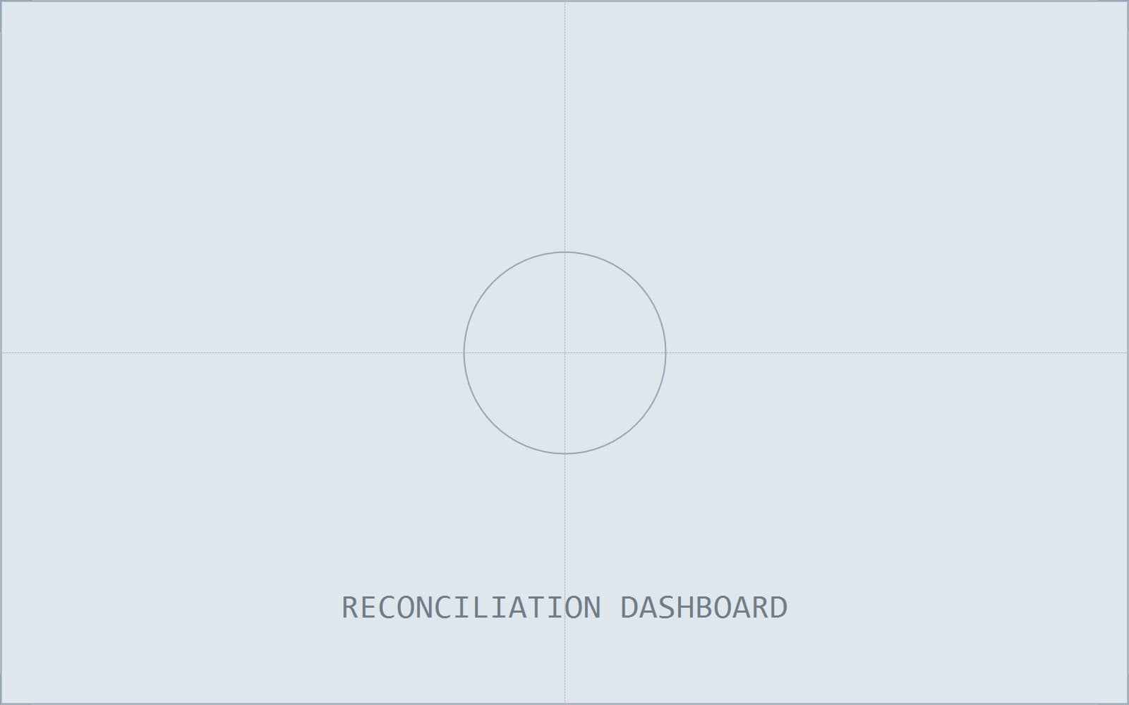 Reconciliation dashboard showing 2.4 million account balances compared between the legacy and replacement ledgers, with the variance column reading zero for thirty-eight consecutive days.